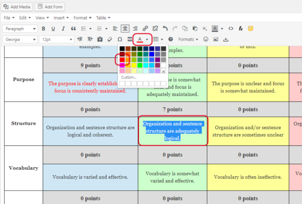 Tutorials – How to grade essays with rubric – The Test Camp