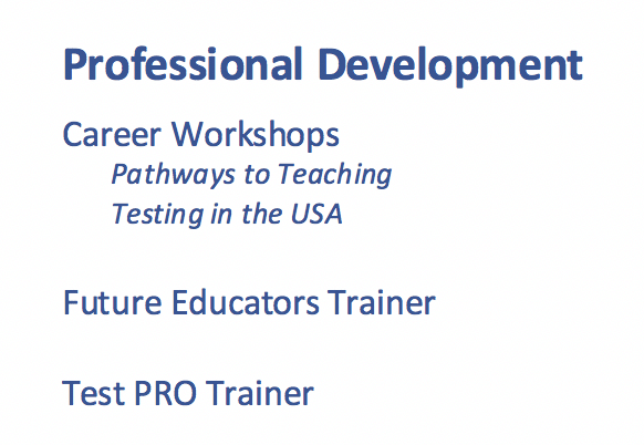 TEACHERS Training - Pro Dev